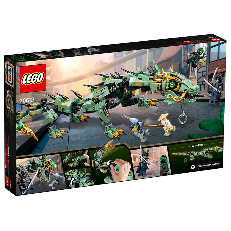 LEGO 乐高 Ninjago幻影忍者系列 绿忍者的飞天机甲神龙 70612 8岁以上 200块以上 塑料玩具