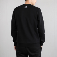Adidas阿迪达斯男装新款运动服时尚休闲舒适透气防风针织卫衣套头衫EH3817 C