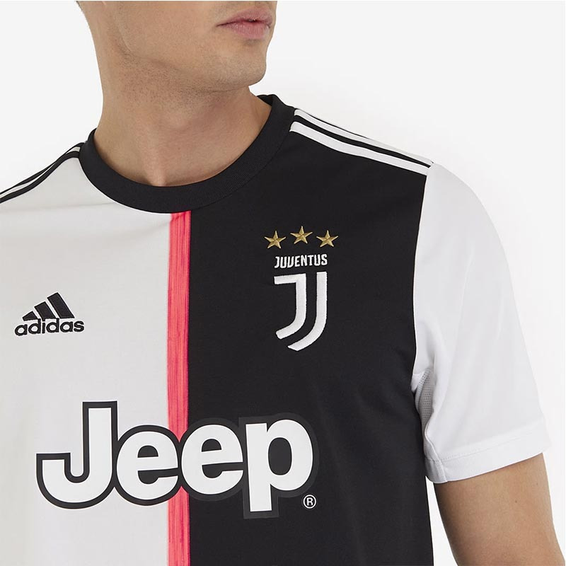 阿迪达斯 adidas男装足球尤文图斯球员版主场比赛运动服DW5456