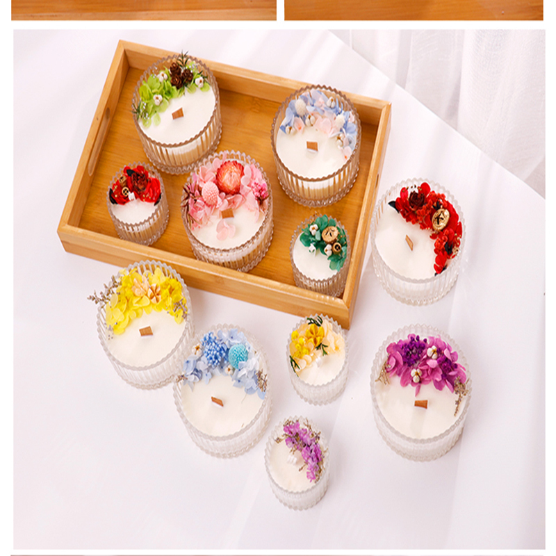 小窝厘 香薰蜡烛diy手工制作 紫瑶/小号蒙古杯材料包/3个份