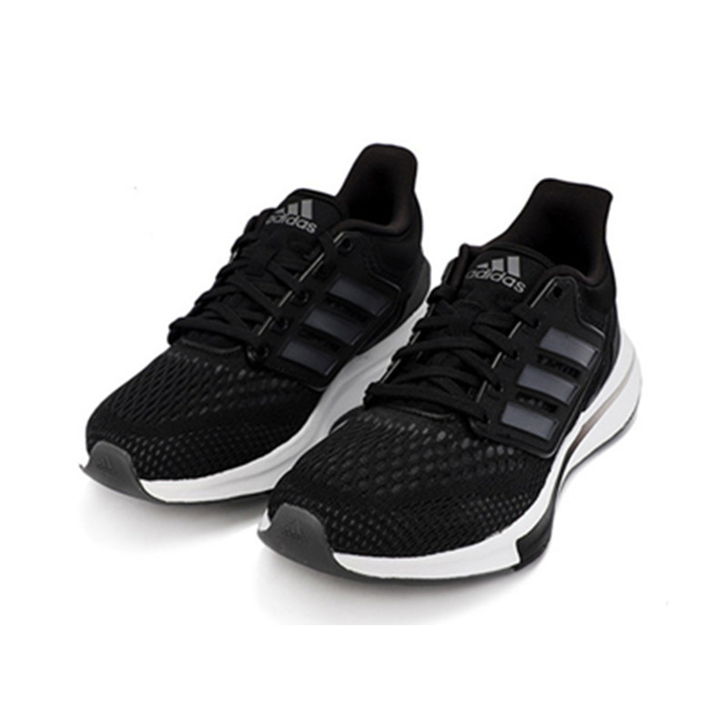Adidas阿迪达斯女鞋春季新款运动鞋EQ21RUN减震跑步鞋H00544