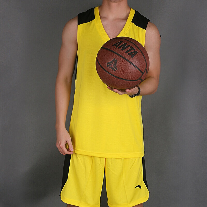 安踏篮球服套装男2018春季新款速干比赛上衣短裤运动服男15811203