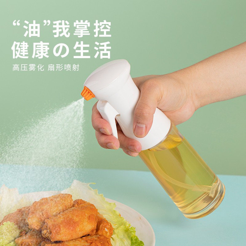 喷油壶厨房家用喷油瓶玻璃喷壶喷雾壶罐空气炸锅食用油雾化器雾状