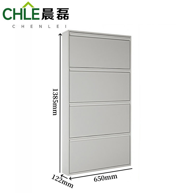 晨磊 翻斗鞋柜 四层 个高清大图