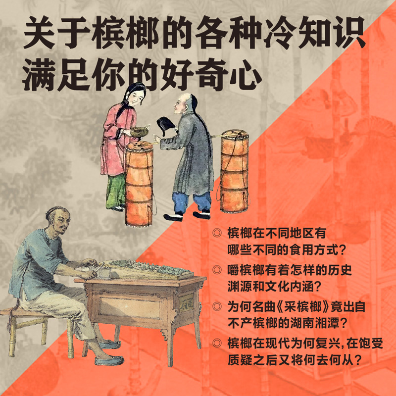 【M】一嚼两千年 从药品到瘾品,槟榔在中国的流行史-9787521739626