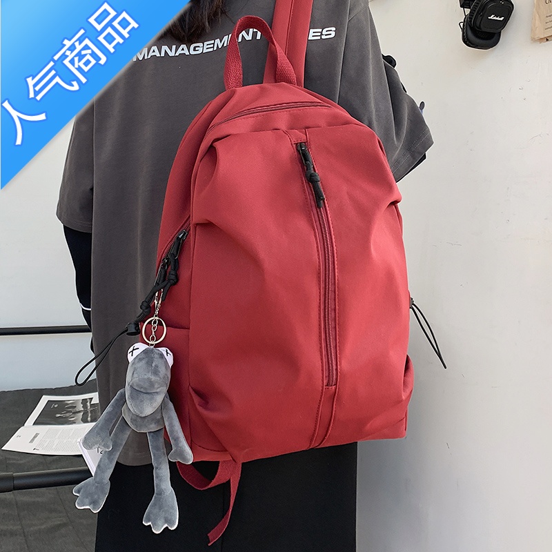FENGHOU高中生书包男大学生电脑背包时尚潮流背包男休闲旅行双肩包大容量旅行包男女高清大图