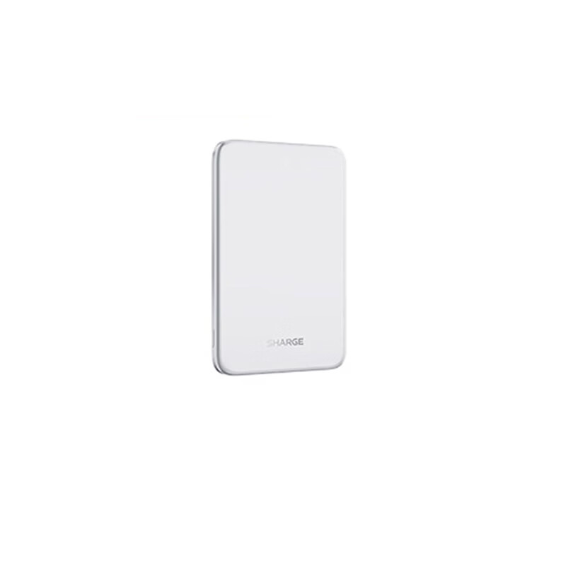 闪极M110A2Y【新3C认证】MagSafe磁吸充电宝超薄移动电源10000mAh 15W无线快充M7(单位:个)银色