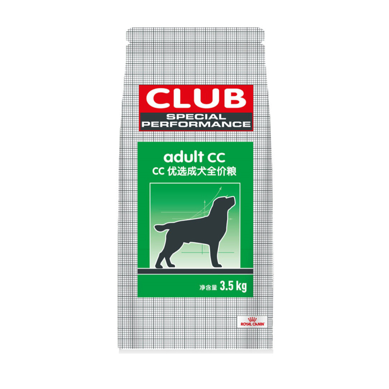 ROYAL CANIN 皇家狗粮 CC优选成犬狗粮 全价粮 3.5kg 全犬种通用成犬粮 均衡营养助力健康成长每一步