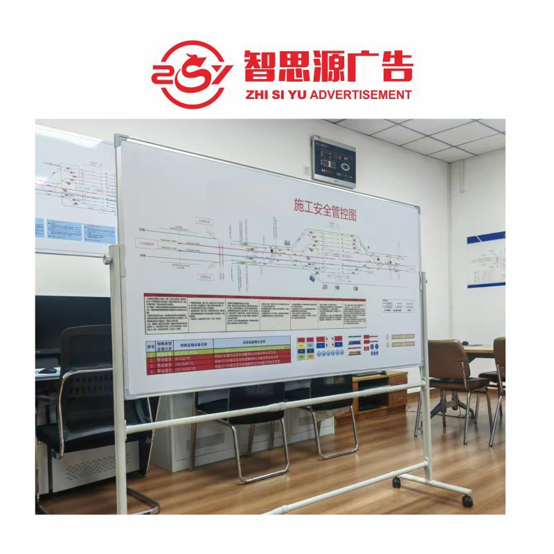 智思源广告 定制金属工艺磁吸展示板 1600*2400mm 套高清大图