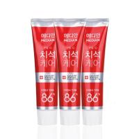 Amore 爱茉莉美迪安86%焕白洁净牙膏120g*3支 焕白祛渍 多重功效牙膏清新口气 韩国原装进口