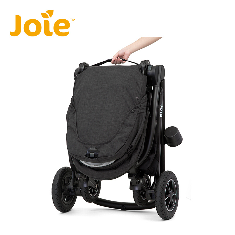 巧儿宜 JOIE 英国婴儿推车双向高景观可坐可躺四轮避震0-4岁宝宝手推车酷行侠versatrax 黑色