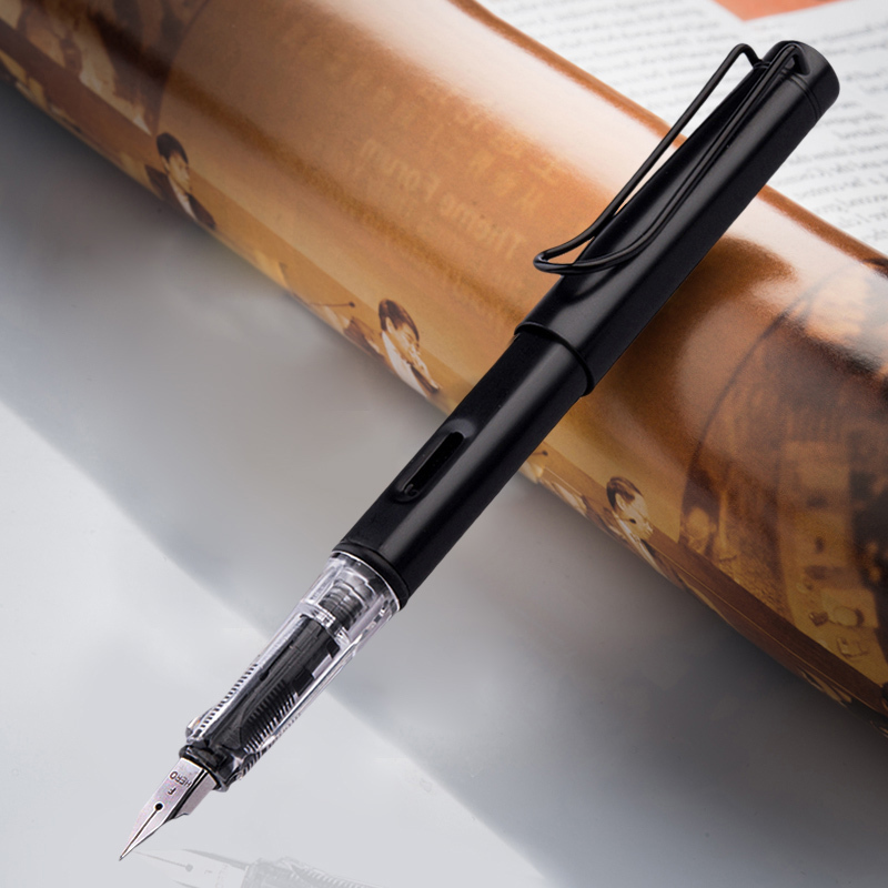 hero英雄钢笔359极光套装fef尖一支装038mm05mm金属铱金钢笔学生书写