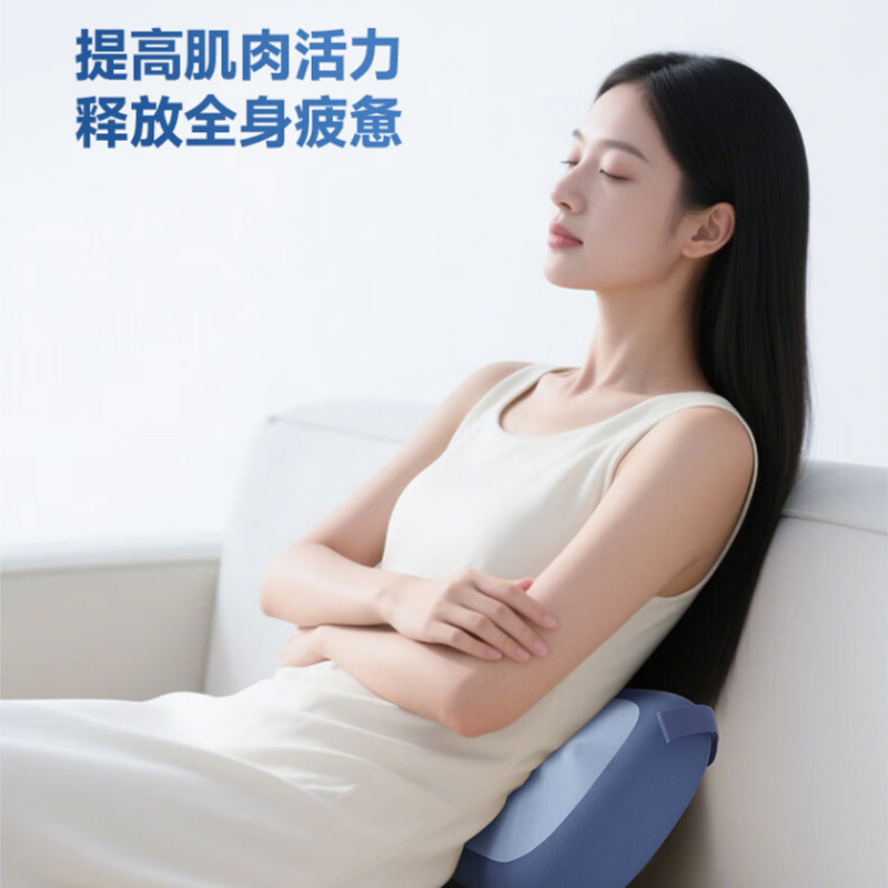 康佳按摩枕自动热敷揉捏三挡可调慢回弹记忆棉KAMZ-2501高清大图