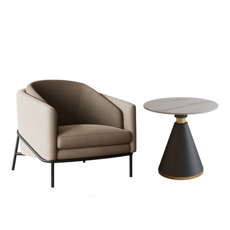 锁匠 接待沙发一桌一椅套高清大图