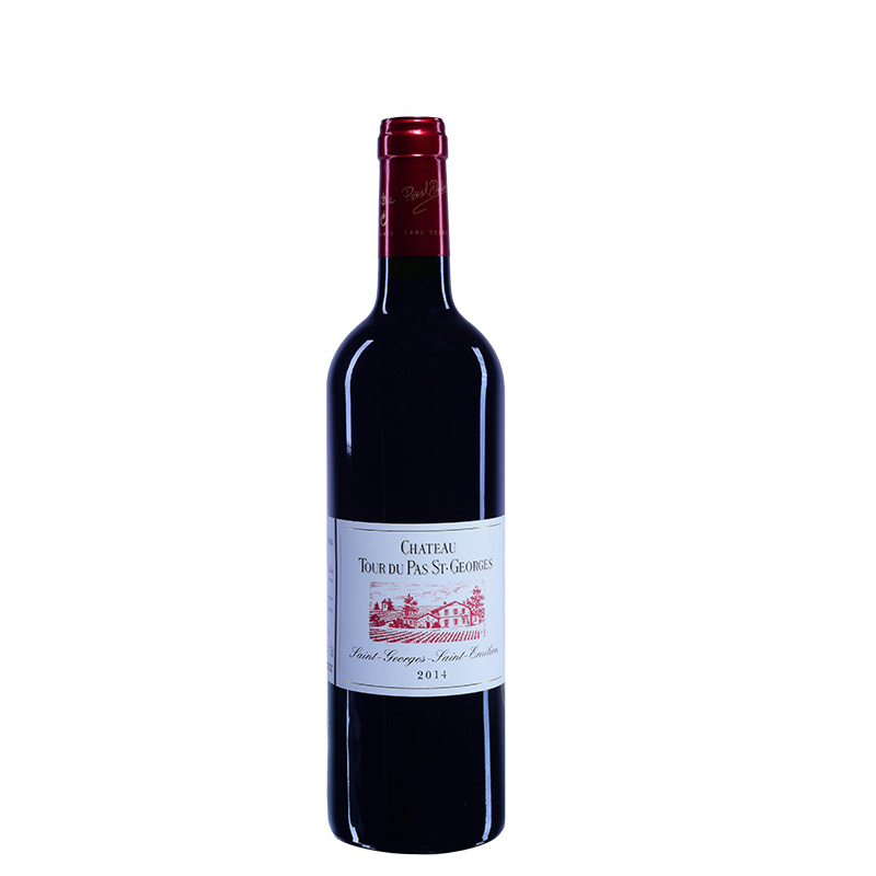 法国圣埃美隆村庄级AOC 圣乔治庄园干红葡萄酒750ML*1瓶