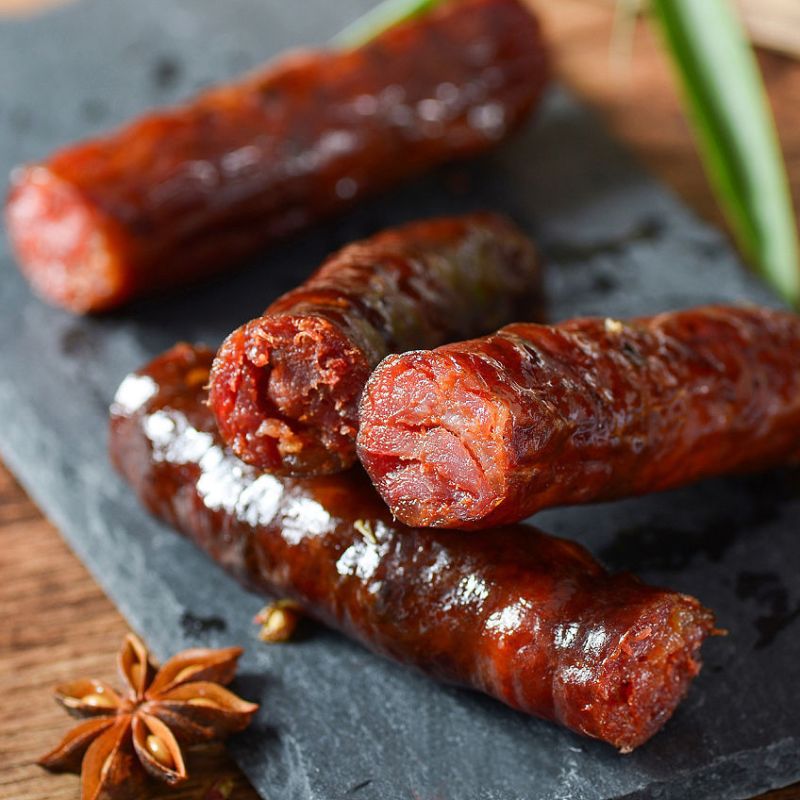 正宗四川麻辣香肠500g2000克农家烟熏麻辣腊肠腊肉香肠