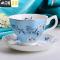 三维工匠骨瓷咖啡杯欧式小杯碟套装英式花茶下午茶红茶茶杯茶具陶瓷杯马克杯