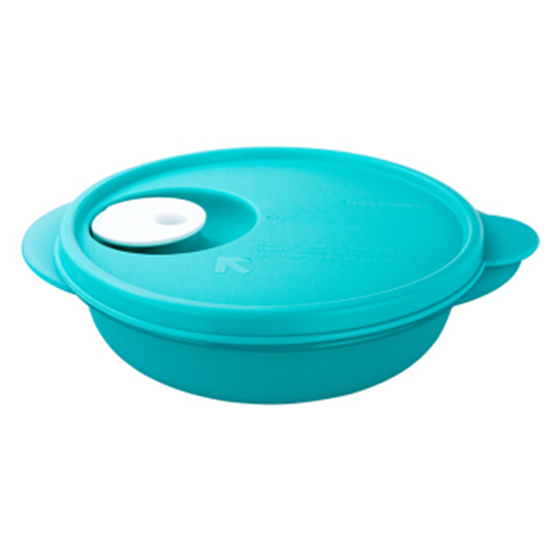 特百惠(Tupperware)便携饭盒学生办公室微波加热保鲜午餐工作餐400ml便当盒抗疫带餐