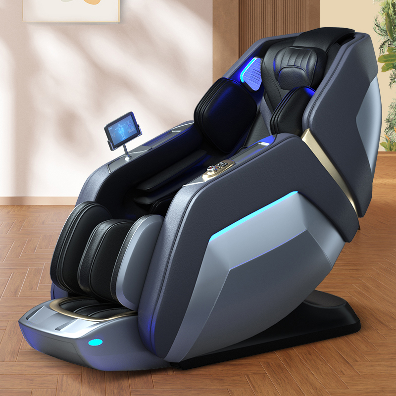 艾迦(AI-HOME)4D机械手AI智能语音全自动AI-100按摩椅腰背热敷负离子净化一体机免安装全身气囊按摩豪华太空舱