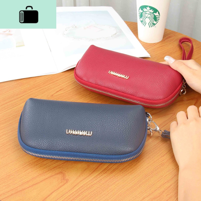 2020新款日韩手拿贝壳包中年手机零钱包大容量卡包妈妈手抓手拎包NEWLAKE高清大图