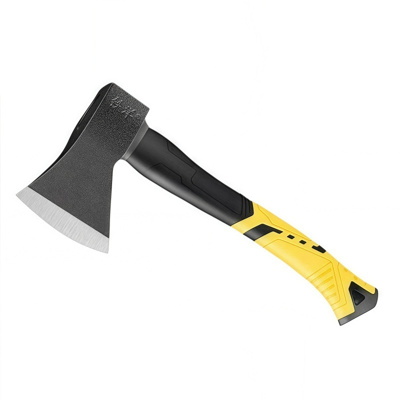 铁洋 包塑柄斧头 斧子 黄色关公柄 600g 把
