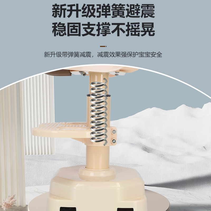 [补贴10%]电动车儿童座椅前置雅迪爱玛台铃踏板电瓶车宝宝小孩减震坐椅高清大图