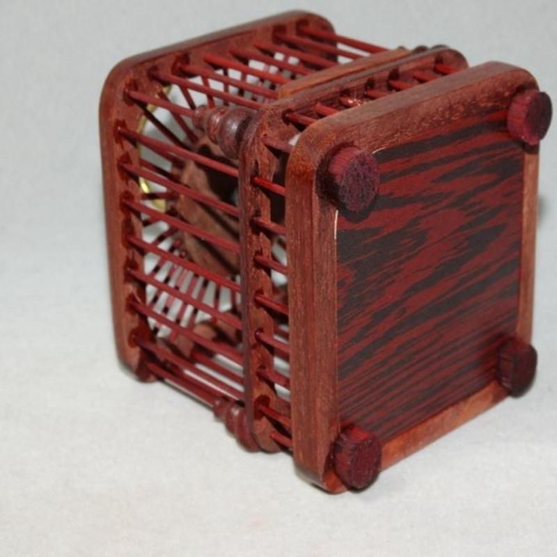 小款式小叶紫檀蝈蝈笼葫芦笼鸣虫笼子实木笼子