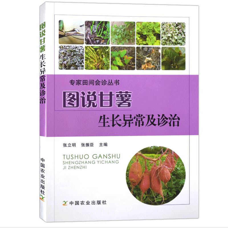 [正版]红薯种植技术 图说甘薯生长异常及诊治+绿色高产高效种植技术+品种与良种繁育手册全3册红薯山芋地瓜高效栽培书籍疾高清大图