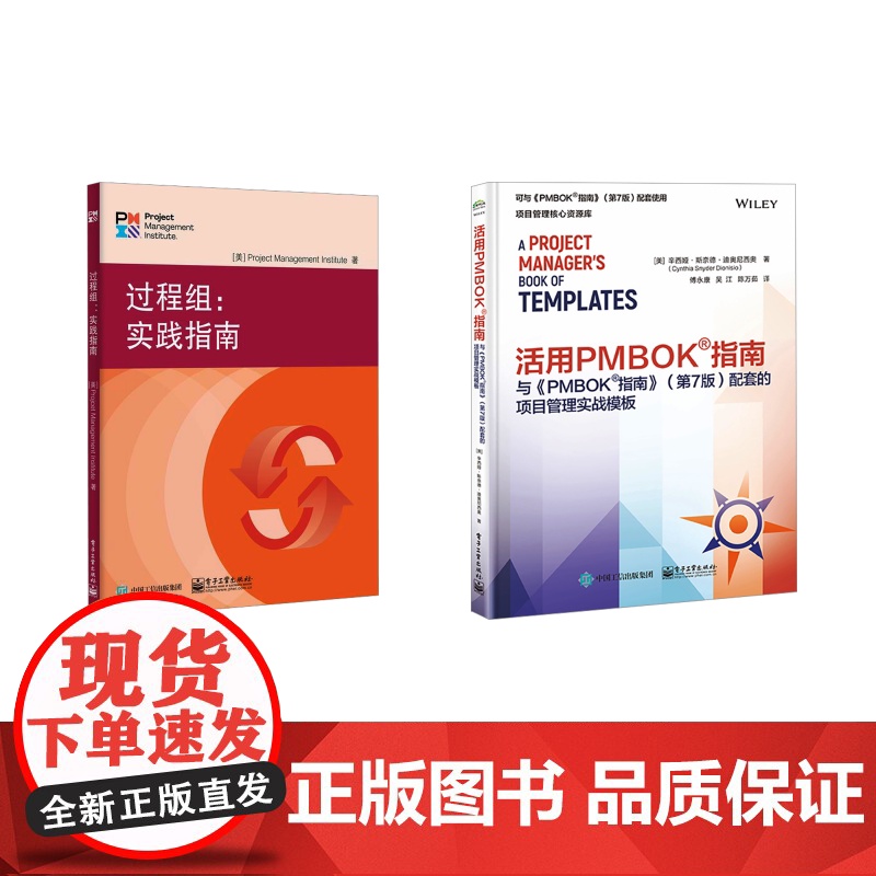 活用PMBOK指南与PMBOK指南配套的项目管理实战模板 第7版 丰富的表单和报告的模板 帮助项目经理活用PMBOK指南高清大图