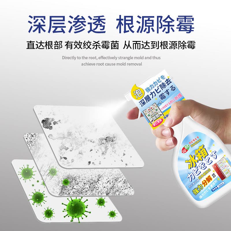 冰箱除霉剂去霉斑霉菌冰箱胶条密封条清洁去污去霉神器胶圈清洗剂图片