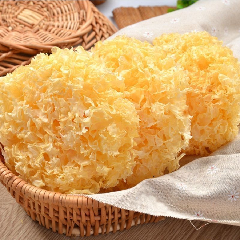 赛卡伊古田整朵银原本色耳丑耳糯耳金耳粉糯多胶易煮银耳毛重干银耳