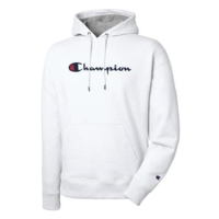 [直营]Champion 冠军潮牌 连帽秋冬卫衣套头长袖男士胸前草写字母