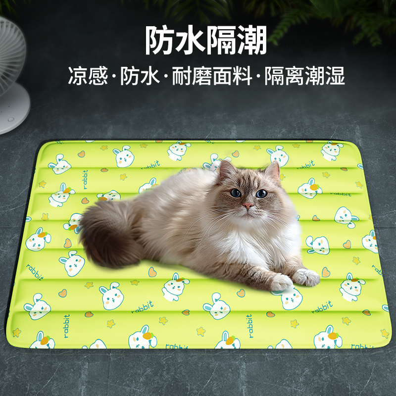 宠物冰垫耐咬夏天睡垫用品凉席垫子冰窝猫咪夏季降温凉垫狗狗冰垫高清大图