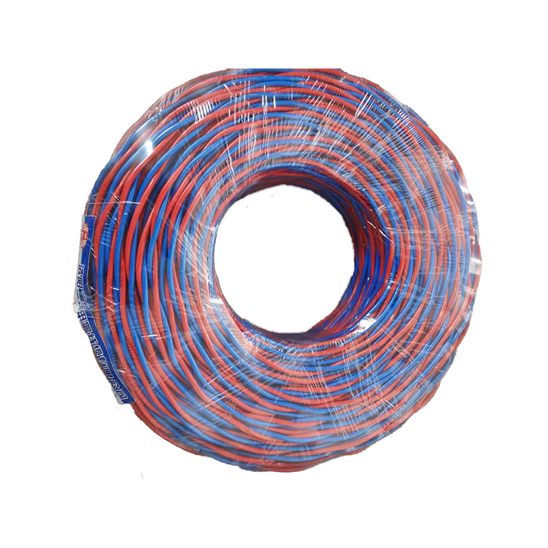 洛二缆阻燃铜芯双绞线(100米)ZC-RVS/卷(ZC-RVS2*4)高清大图
