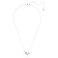 施华洛世奇(SWAROVSKI)蓝晶蝴蝶项链自然灵动可调节长度