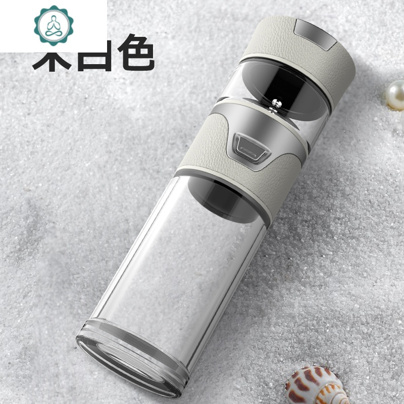 高档茶水分离杯子男女士保温商务便携水杯车载杯玻璃杯