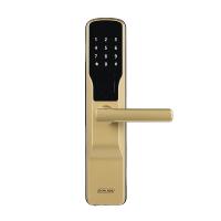 西勒奇(SCHLAGE)指纹锁SE家用入户防盗密码锁C级智能电子锁 SE201时尚金