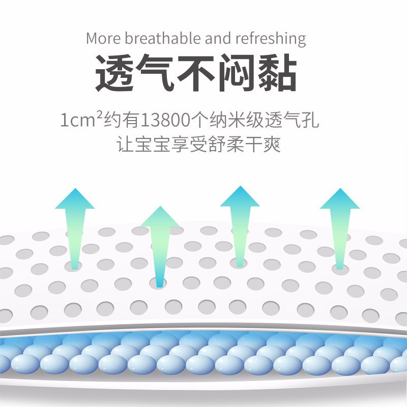 宜婴纸尿裤拉拉裤试用装超薄婴儿l尿不湿大号L码随机发2片x2包[建议体重8.5-11.5kg]