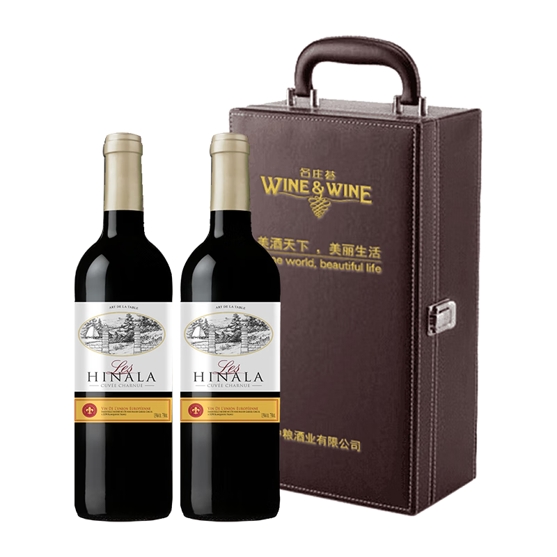 中粮名庄荟法国-希娜拉干红珍藏葡萄酒礼盒(中粮原瓶进口)