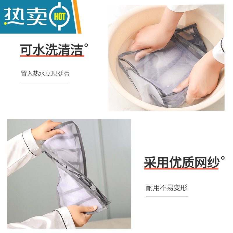 敬平衣柜收纳器分层放裤子衣服整理袋子抽屉式分格盒收纳箱家用收纳收纳柜高清大图