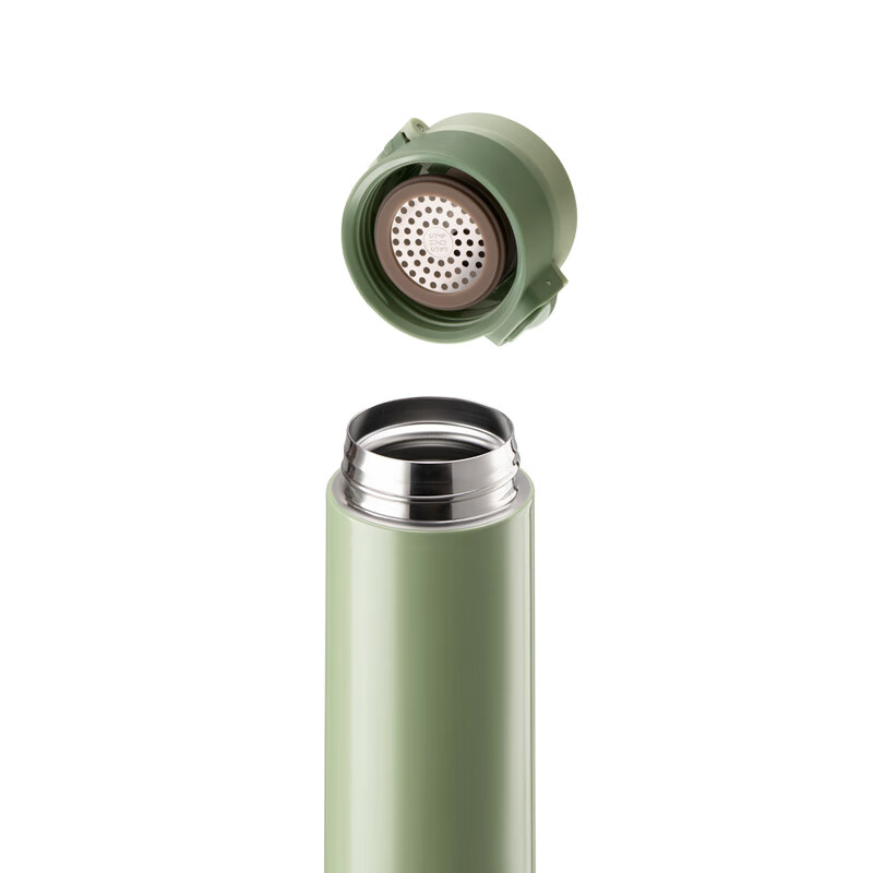 博堡逸行暖饮保温杯保温壶大容量套装 BYX-TZ016B绿色壶1200mL+杯480mL高清大图