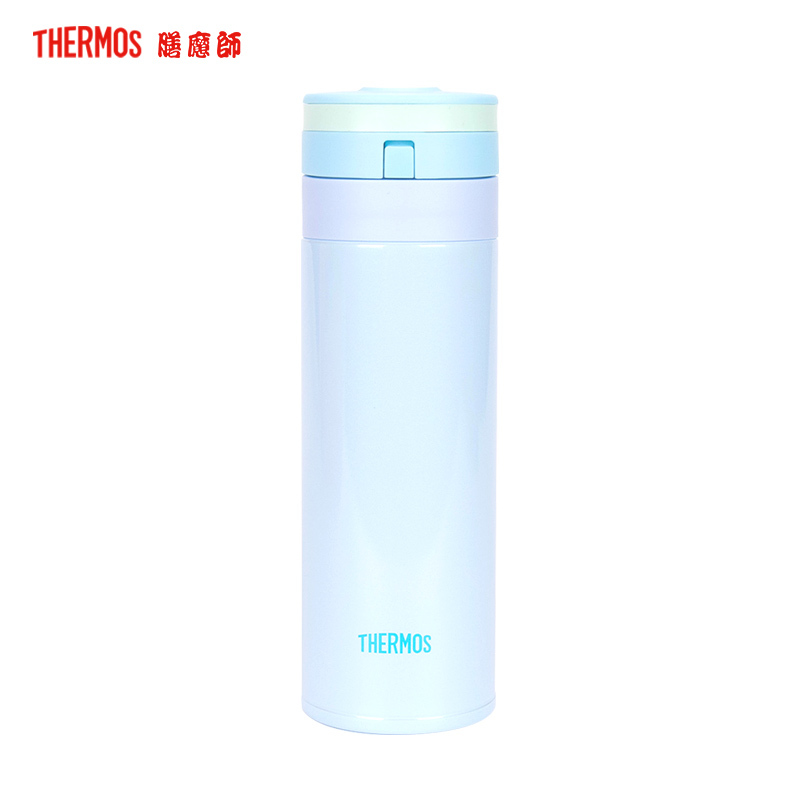 膳魔师不锈钢保温杯 JNS-351 BL蓝色 500ML 时尚轻便/304不锈钢 THERMOS 通用