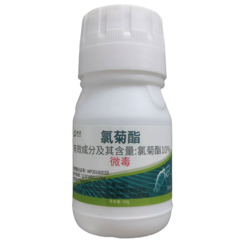皎洁 氯菊酯卫生杀虫剂100克/瓶高清大图