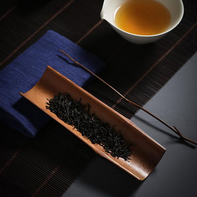 美帮汇老竹茶则茶针手工茶荷功夫茶具配件茶道六君子茶荷茶匙茶勺茶铲高清大图