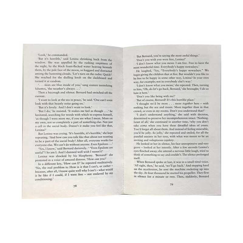 [正版]美丽新世界 英文原版 Brave New World 赫胥黎 Huxley 科幻小说 课外阅读 搭动物庄园农场高清大图