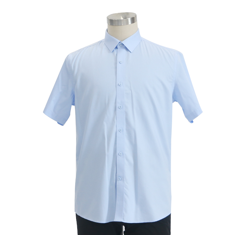 燕舞BD2AX722101Z1F男短袖衬衫38-45码(计价单位：件）天蓝色高清大图