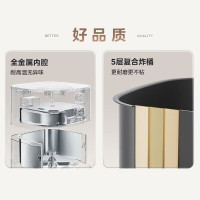 美的(Midea)空气炸锅不用翻面可视窗口 大容量家用全自动烤箱多功能不粘易清洗触控 微蒸汽嫩烤 免翻面炸烤一体