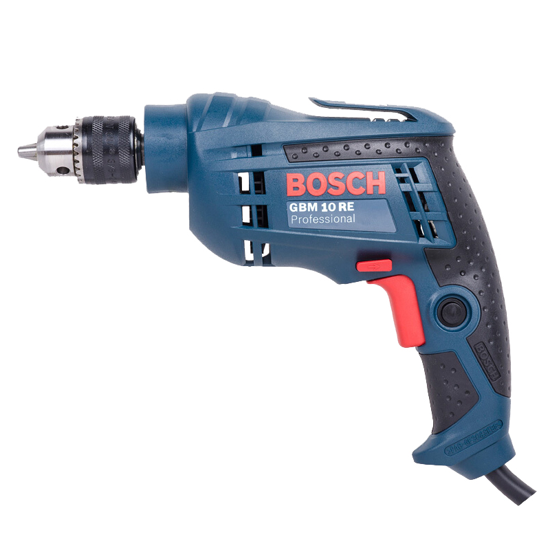 博世（BOSCH）GBM10RE KLE 10毫米 正反转无极变速自锁夹头手电钻