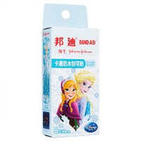 邦迪 卡通防水创可贴 冰雪奇缘款 条形 58.0mm*18.2mm*8片 伤科 贴剂 小创伤、擦伤等患处