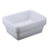 炜杰兴 塑料沥水篮收纳篮 单个装 44*34*13cm